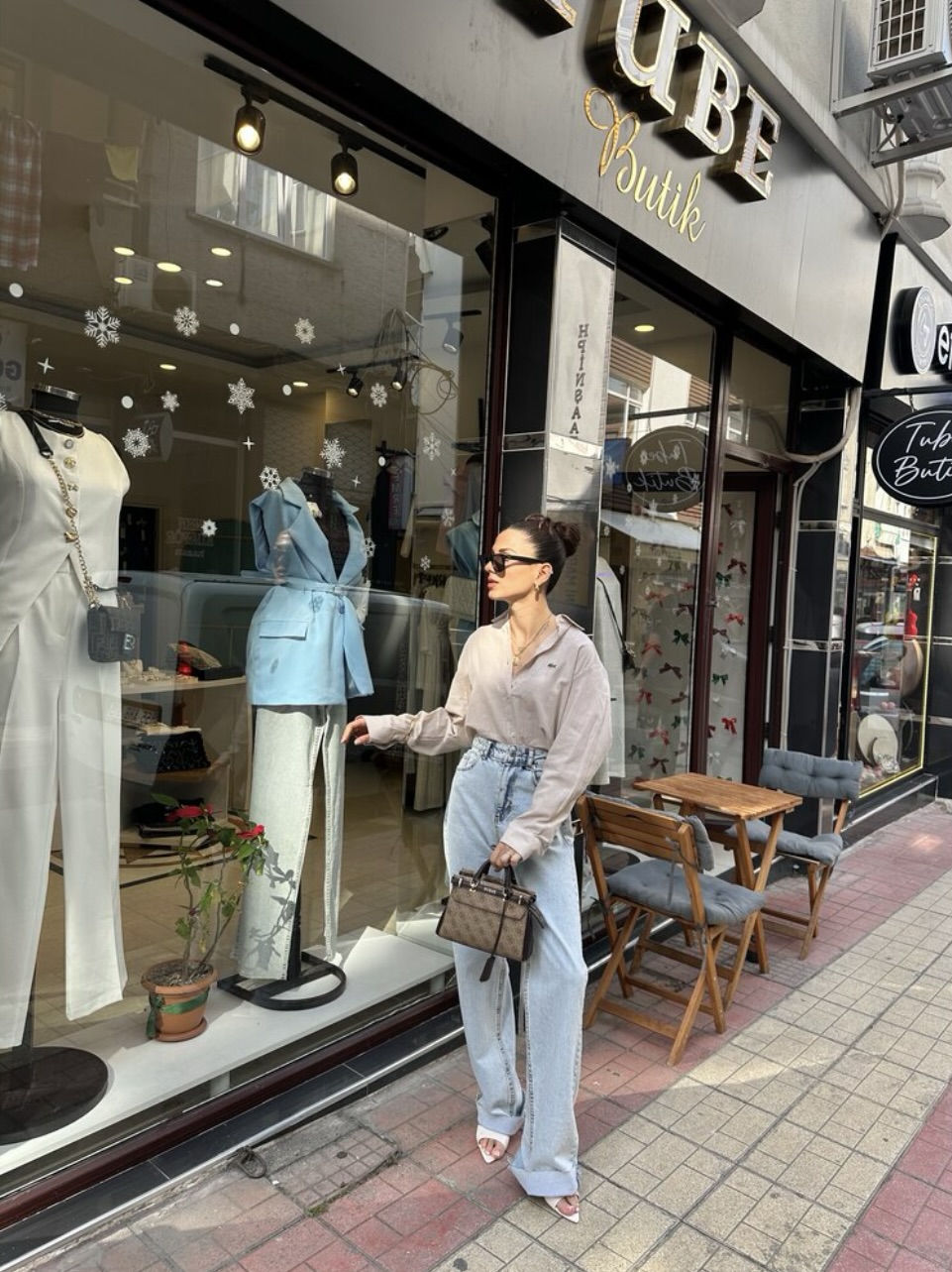 Premium Buz Mavi Straight Fit Jean