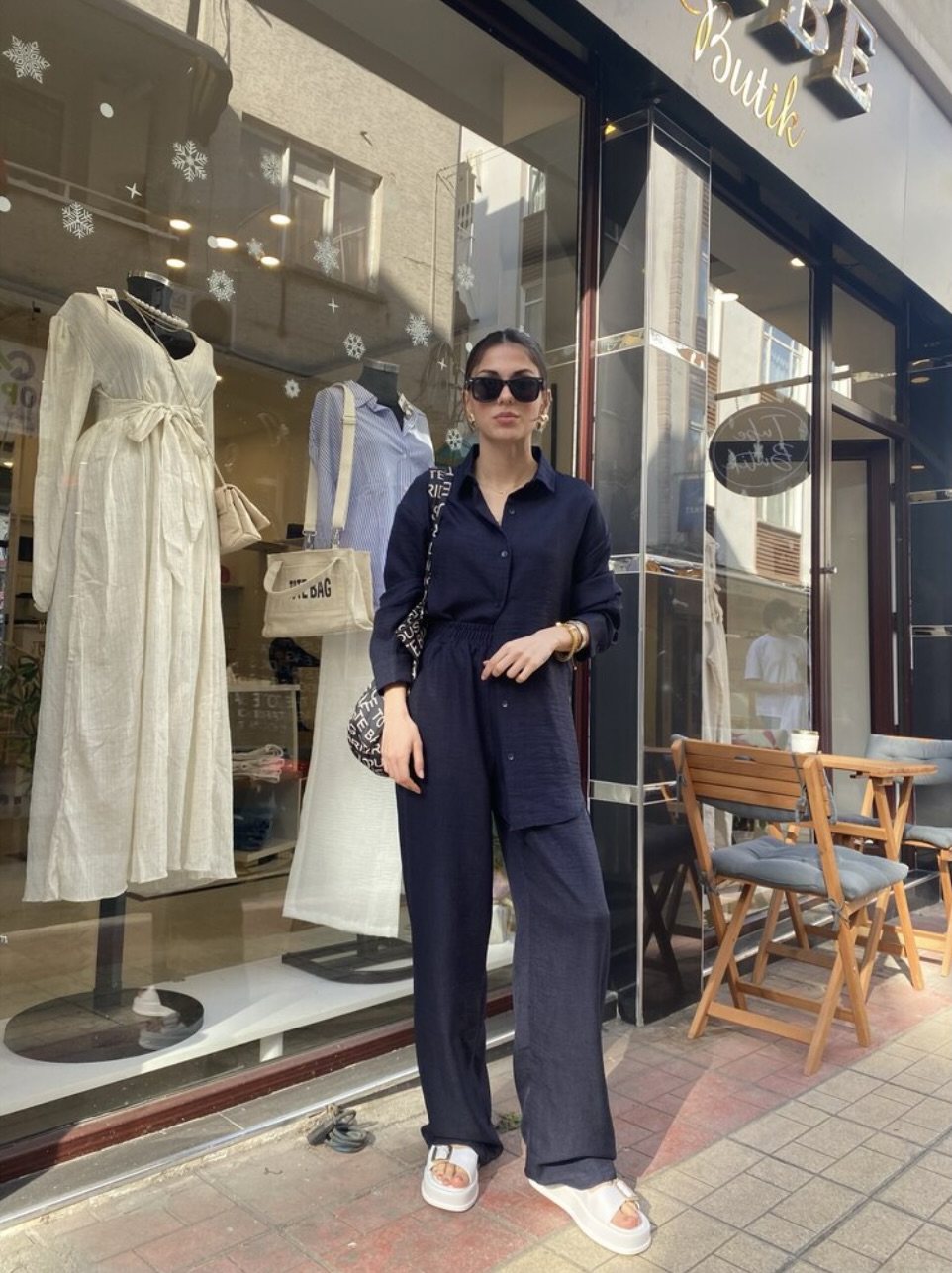 Premium %100 Pamuk Keten İkili Takım